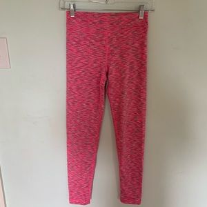 pink and grey leggings